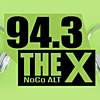 94.3 The X logo
