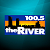 100.5 FM The River logo